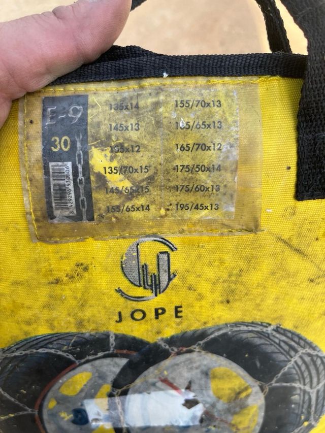 Cadenas Nieve Jope E-9