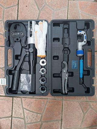 MAQUINA PRENSA MULTICAPA MANUAL HIDRÁULICA 