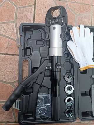 MAQUINA PRENSA MULTICAPA MANUAL HIDRÁULICA 