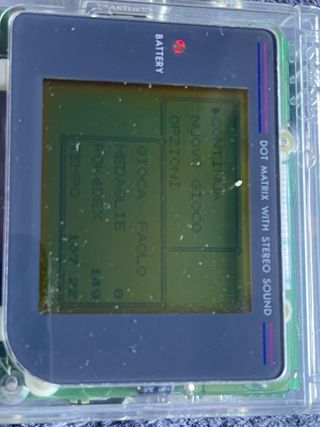 nintendo game boy pokemon blu