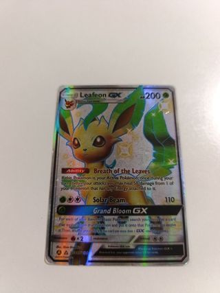 Cartas Pokémon Crobat VMAX, Leafeon GX
