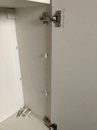 Armario para colgar IKEA ENHET blanco 