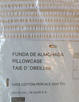 Fundas almohadas Zara Home - 50x75cm