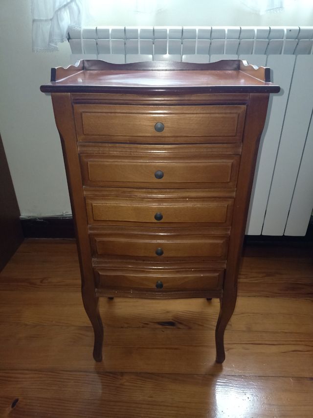 Cómoda madera 5 cajones