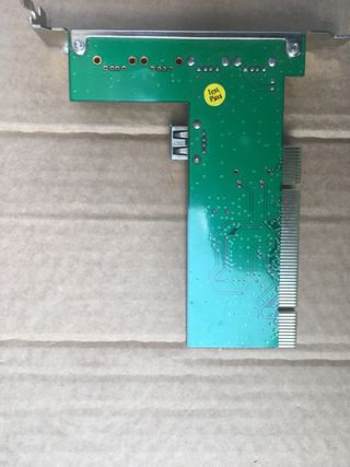 Tarjeta PCI 2 USB - Adaptador