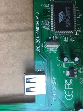 Tarjeta PCI 2 USB - Adaptador