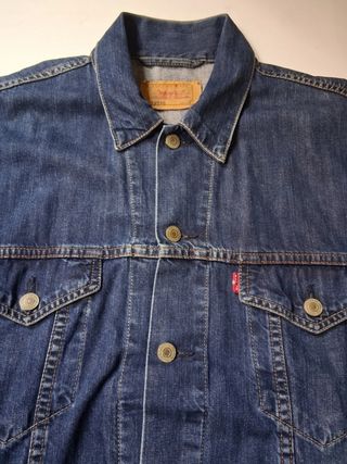 CAZADORA LEVIS VAQUERA AZUL OSCURO. TALLA L LEVI'S