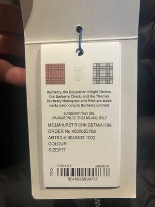 Gilet Burberry - Nero