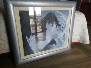 Quadro Stampa Moderno - Cornice Argento