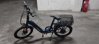 Bicicleta eléctrica Conor maui plegable.