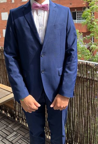 Traje azul marino - chaqueta y pantalón
