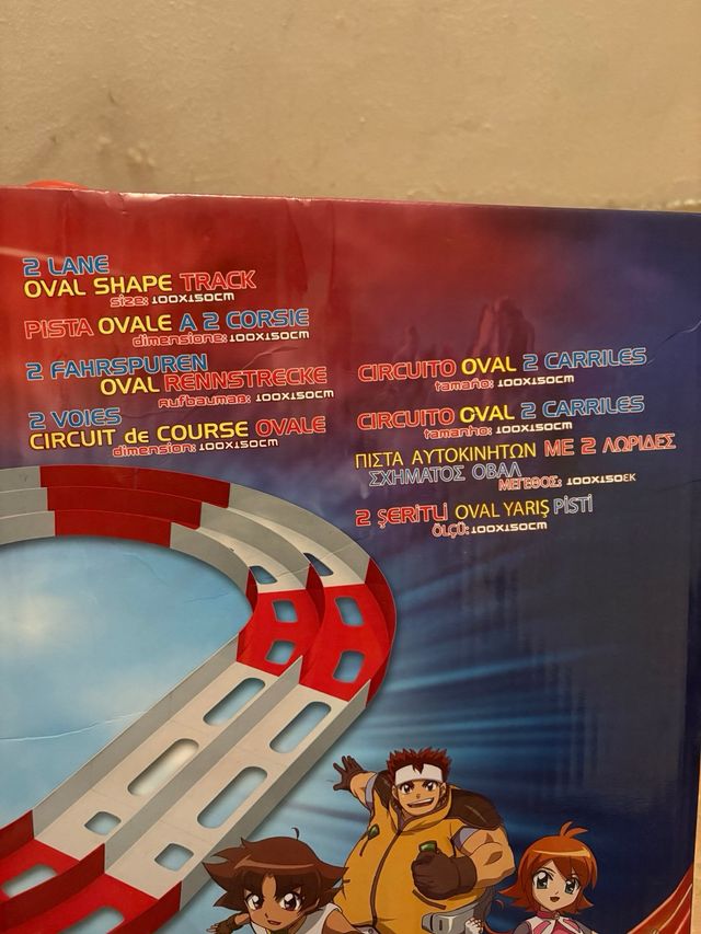 Scan 2 Go - Pista Oval 100x150cm