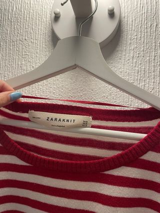 Jersey rayas rojas-blancas Wally Zara
