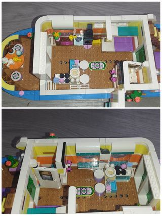 Barco flotante de lego 41702