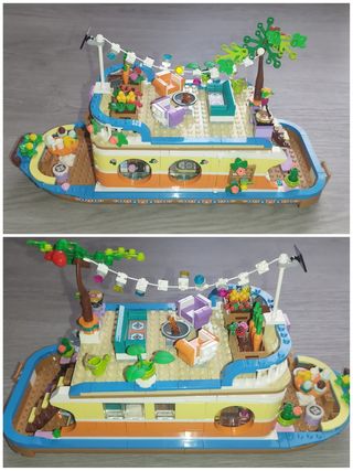 Barco flotante de lego 41702
