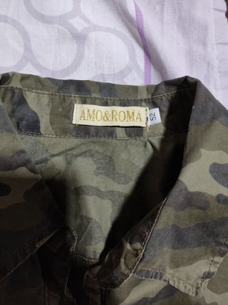 Camisa militar camuflaje