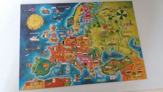 Puzzle Europa vintage