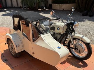 BMW R60/2 con sidecar de 1.967