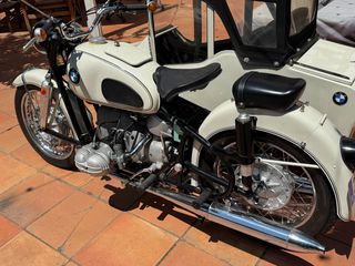 BMW R60/2 con sidecar de 1.967