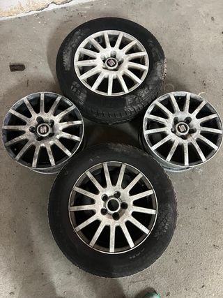 4 Llantas Seat 15" 5x100