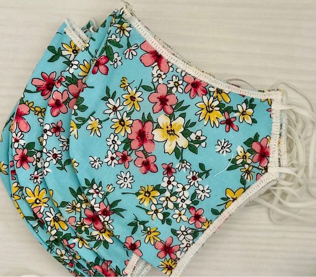 74 Mascherine ergonomiche in cotone Made in Italy