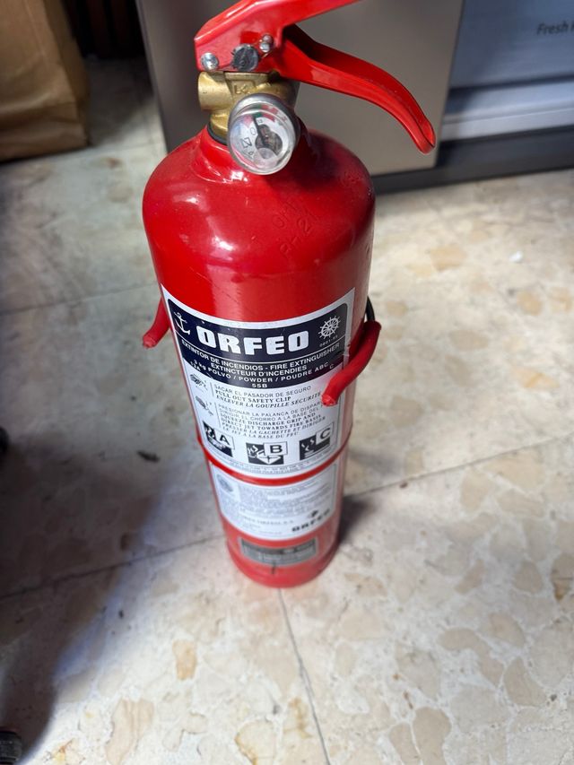 Extintor Orfeo 3kg ABC