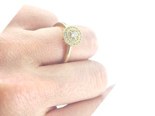 Anillo oro 18k - Ojo de perdiz