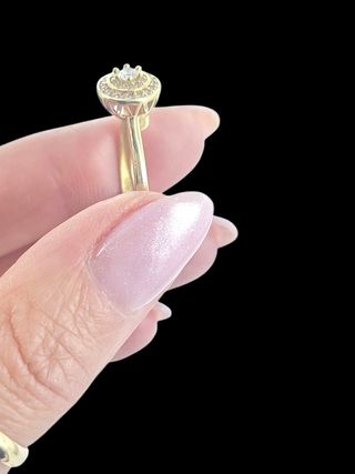 Anillo oro 18k - Ojo de perdiz