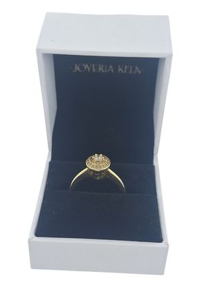 Anillo oro 18k - Ojo de perdiz