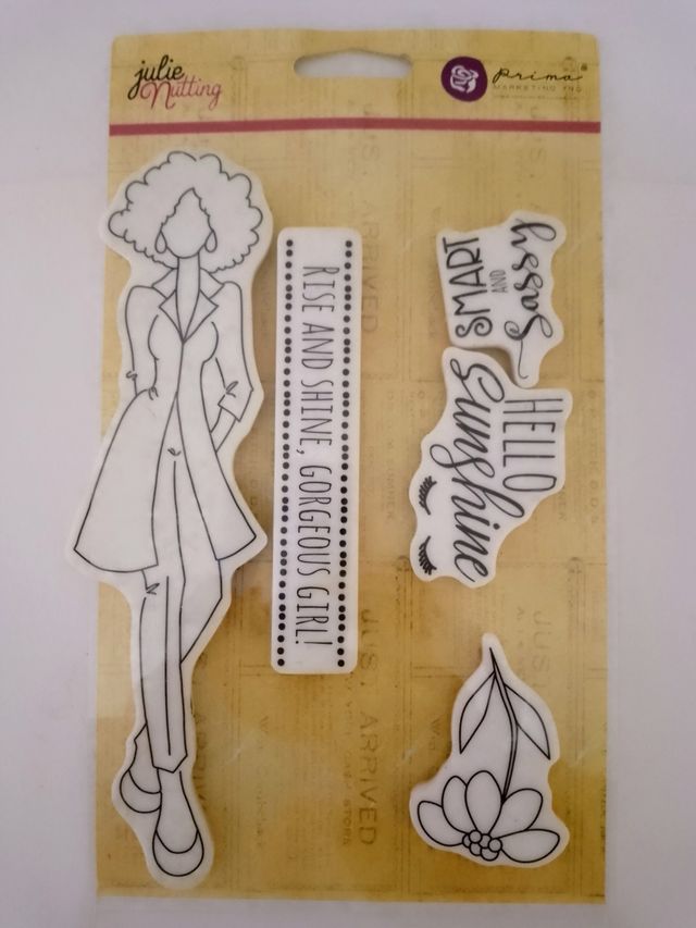 Sellos de caucho Julie Nutting: ¡Jayla!