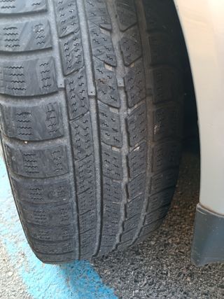 4 CERCHI LEGA 4 GOMME TERMICHE 16 POLLICI