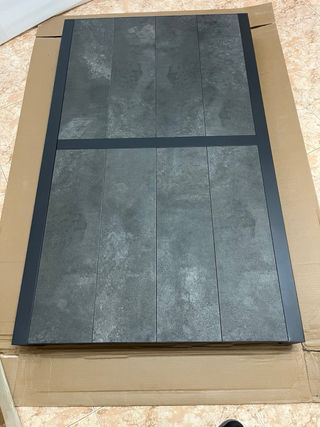 tavolo allungabile in alluminio-ceramica