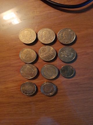 12 Monedas de Euro