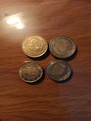 12 Monedas de Euro