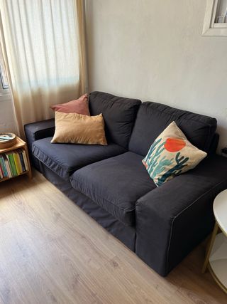 Sofá IKEA Kivik 2 plazas - Gris oscuro