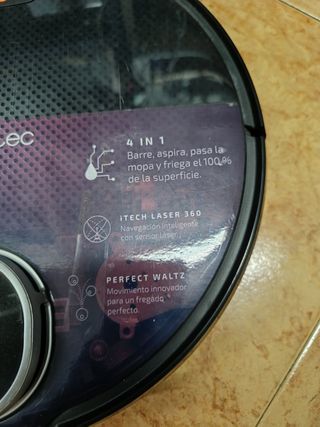 Robot aspiradora Cecotec Conga 4-en-1