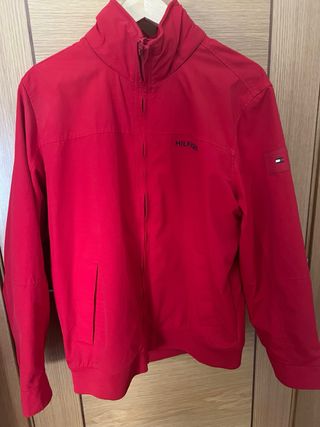 Cazadora Tommy Hilfiger roja - Talla M