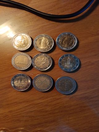 Monedas 2 Euros