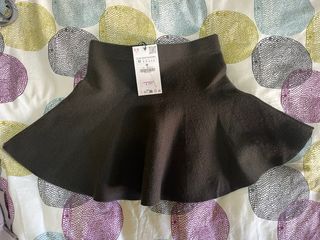 Falda Zara marrón - Talla M
