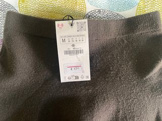Falda Zara marrón - Talla M