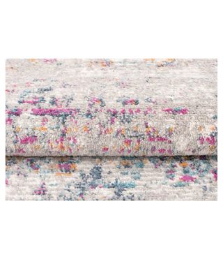 Alfombra Mazovia Estilo Oriental Gris/Multicolor