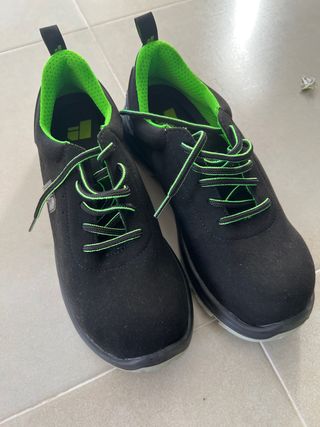 Zapatos seguridad Piton - negros/verdes