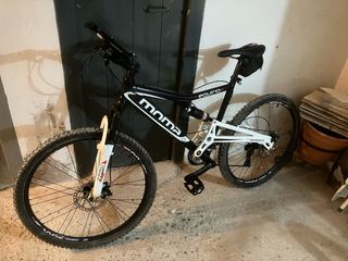 Bicicleta montaña MOMA 26" doble susp.