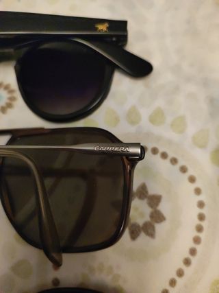 3 Gafas sol: Lacoste, Carrera, Wolfnoir
