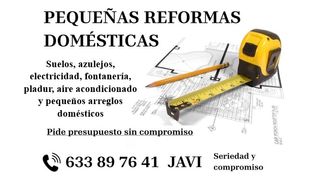 Pequeñas reformas domésticas