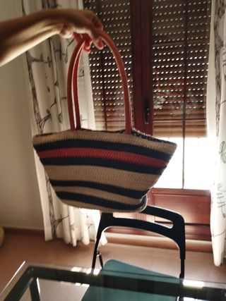 Cesta playa rayas - Bolso infantil