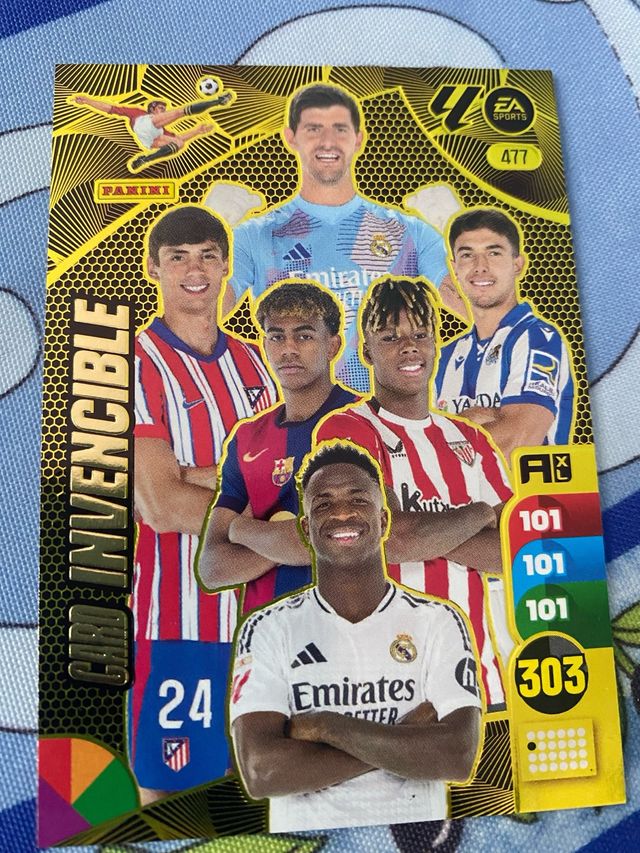 Cromo Invincible LaLiga Panini #477