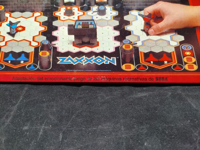 Zaxxon SEGA - Jogo de Tabuleiro dos anos 80