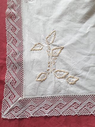 sábana matrimonio antigua