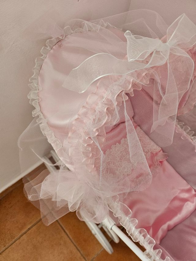 Macchina bambola rosa - Culla per bambini